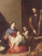 Jusepe de Ribera The Holy family oil painting reproduction